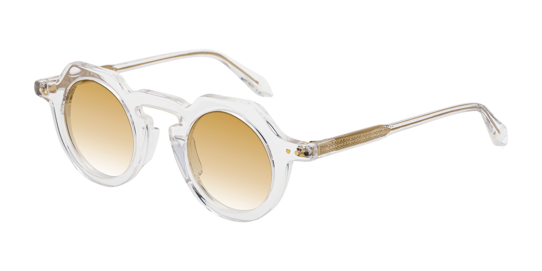 Angle of Arbor in Clear with Champagne Gradient Lenses