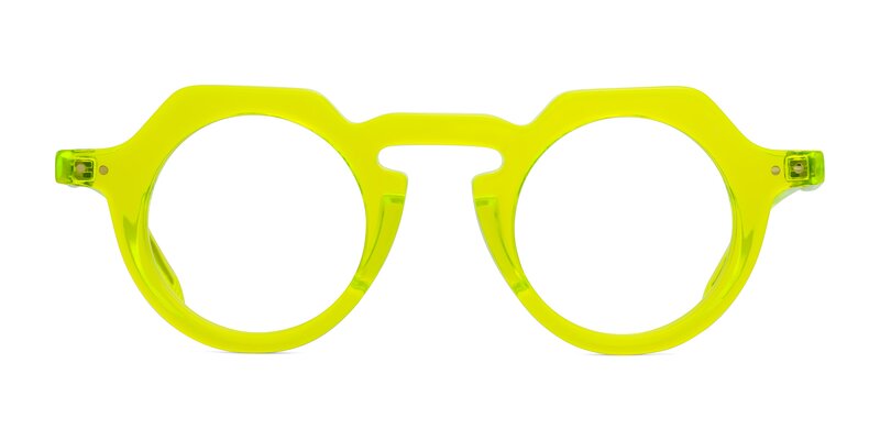 Arbor - Neon Yellow Eyeglasses