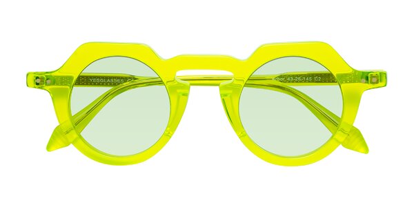 Front of Arbor in Neon Yellow