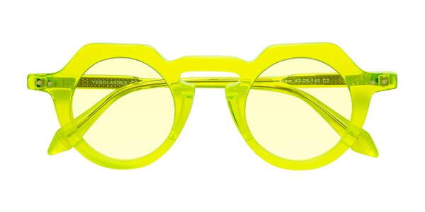 Front of Arbor in Neon Yellow