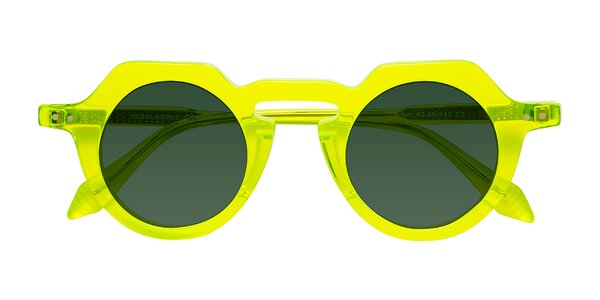 Front of Arbor in Neon Yellow