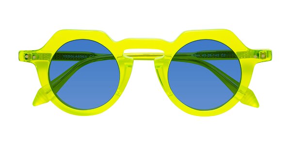 Front of Arbor in Neon Yellow