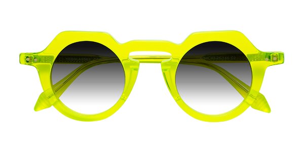 Front of Arbor in Neon Yellow