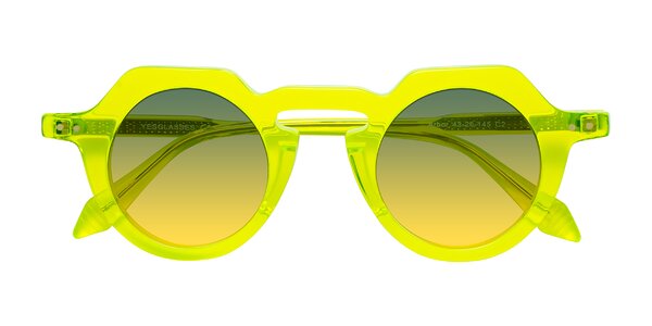 Front of Arbor in Neon Yellow