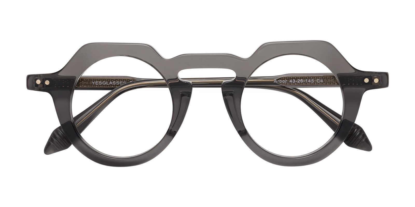 Scarlett Grey Wooden Reading Glasses main image 1