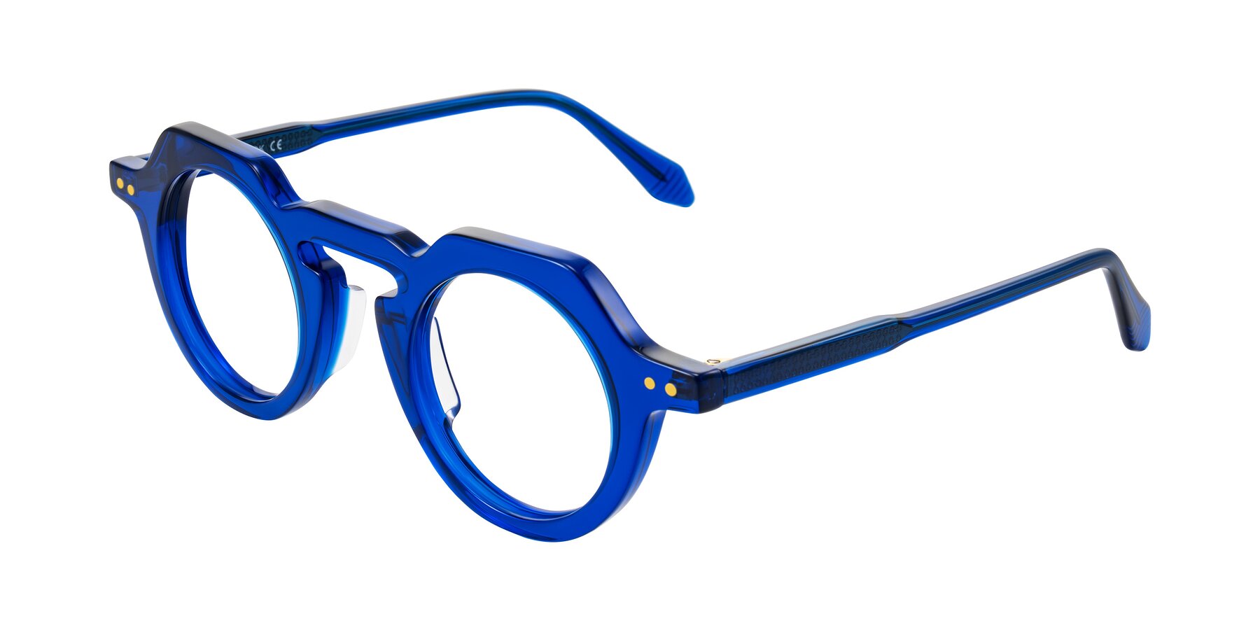 Angle of Arbor in Blue with Clear Blue Light Blocking Lenses