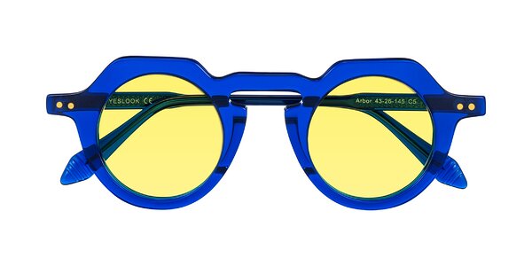 Front of Arbor in Blue