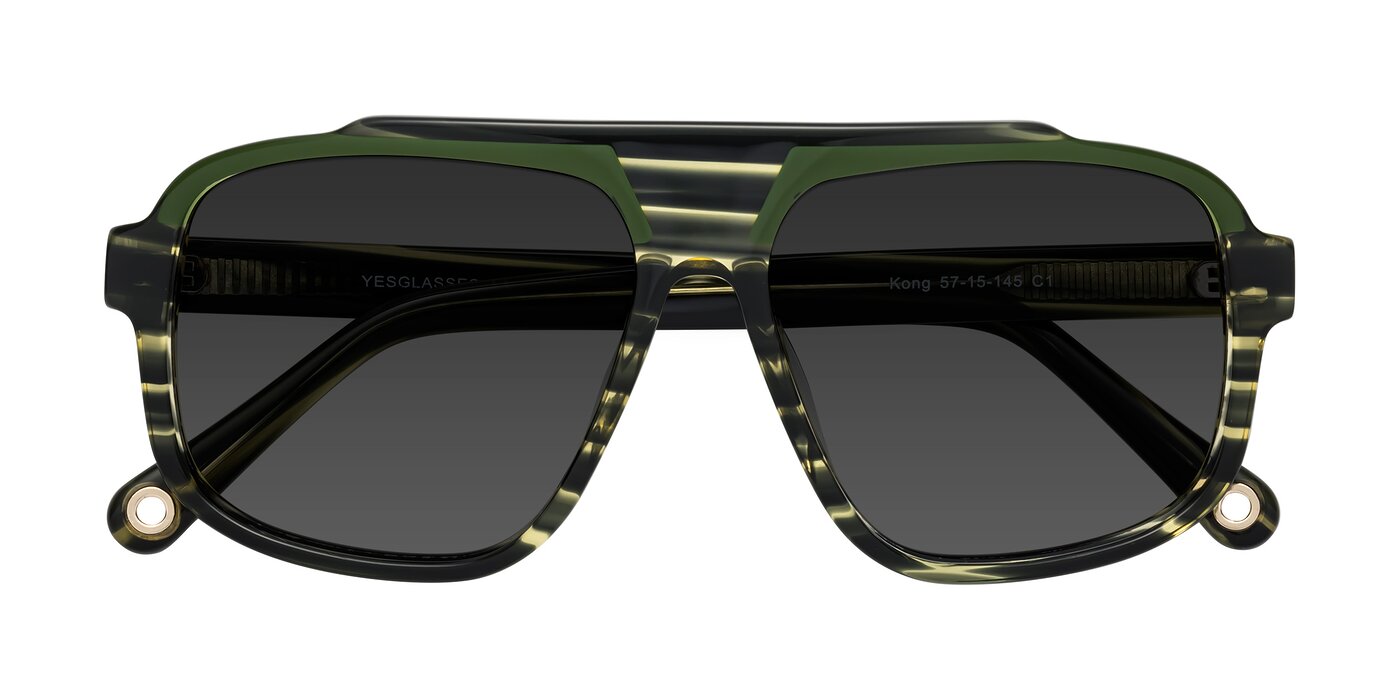 kong - Forest Striped Tinted Sunglasses