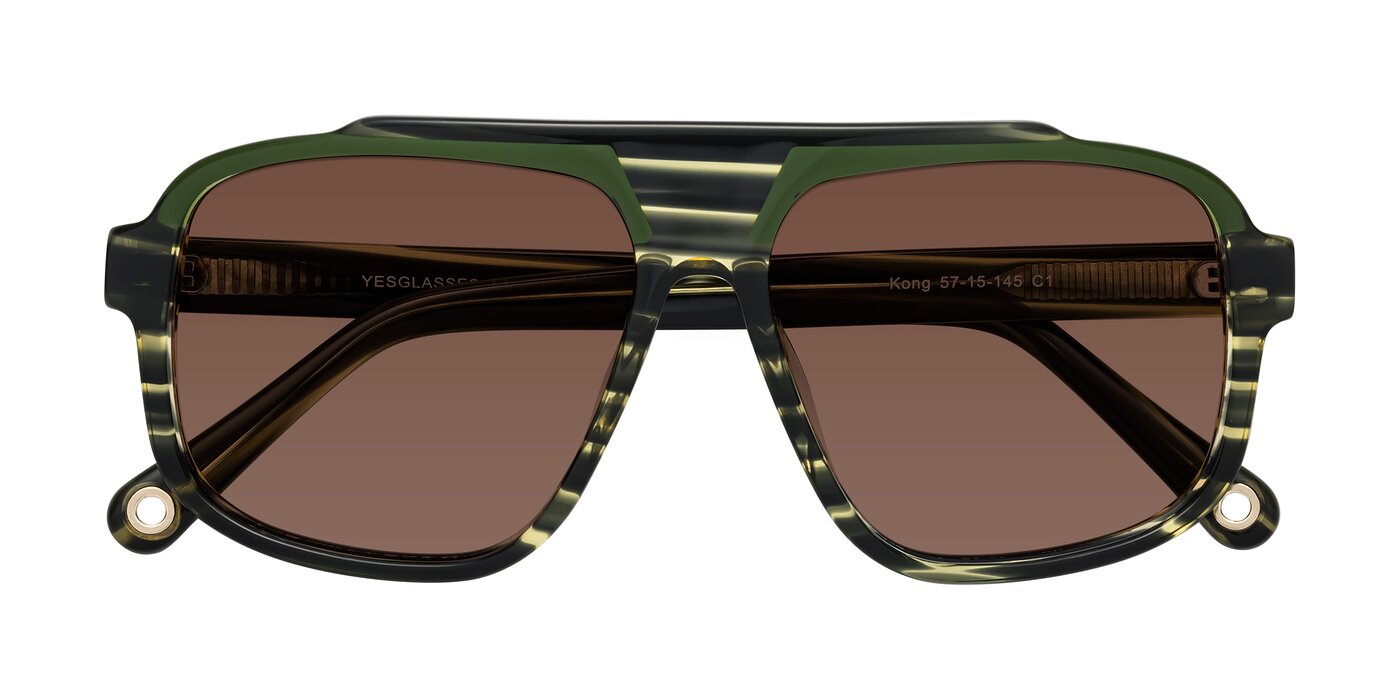 kong - Forest Striped Tinted Sunglasses