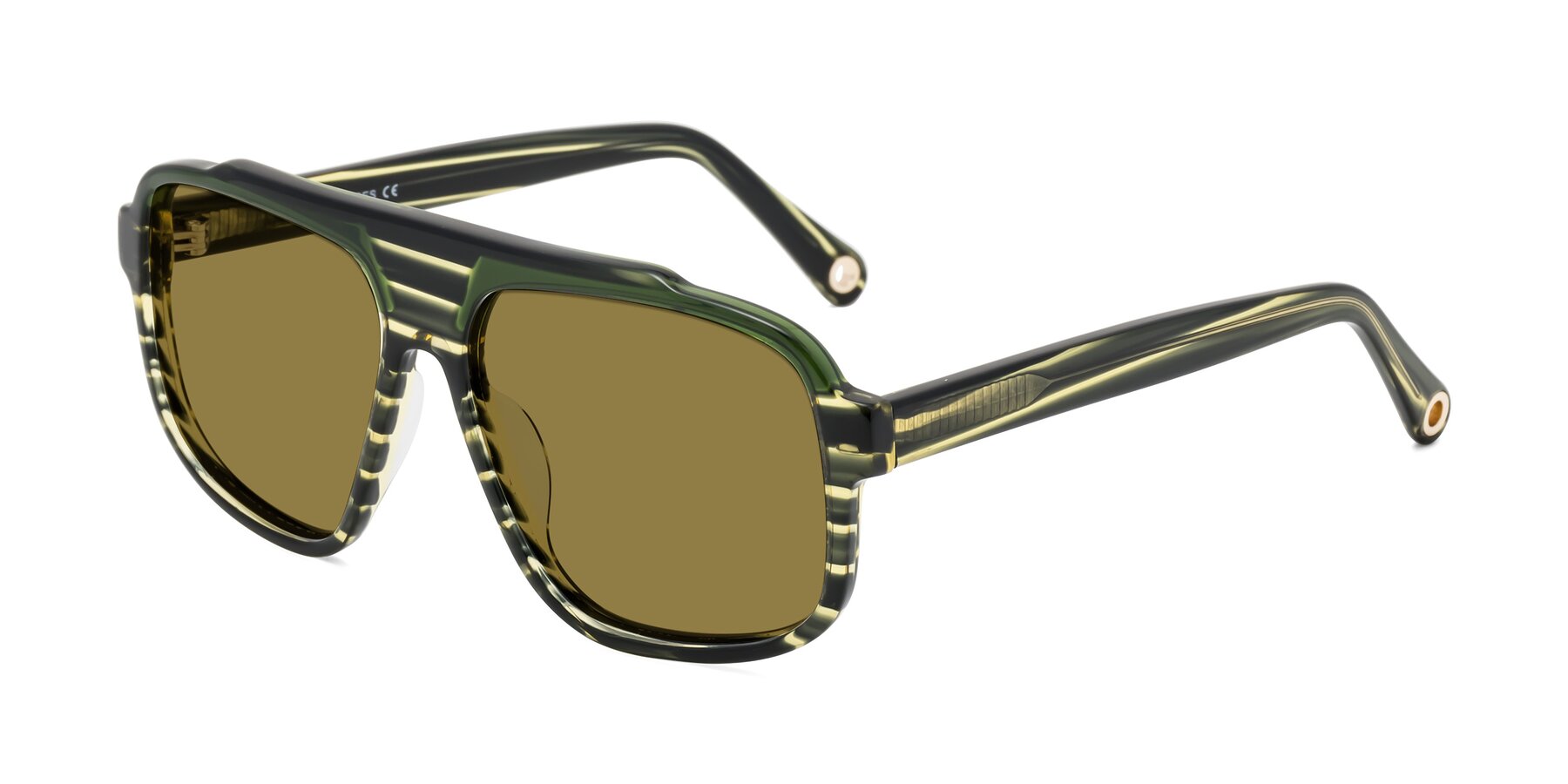 Angle of kong in Forest Striped with Brown Polarized Lenses