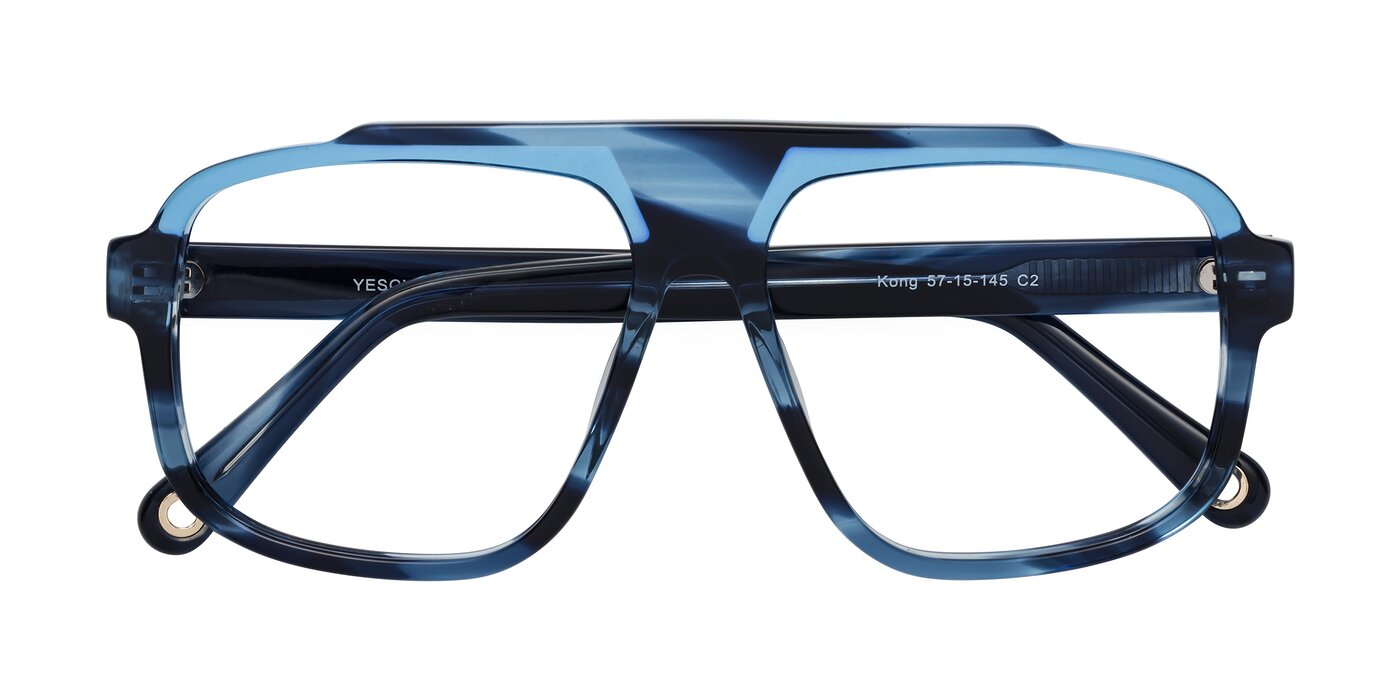 kong - Ocean Striped Eyeglasses