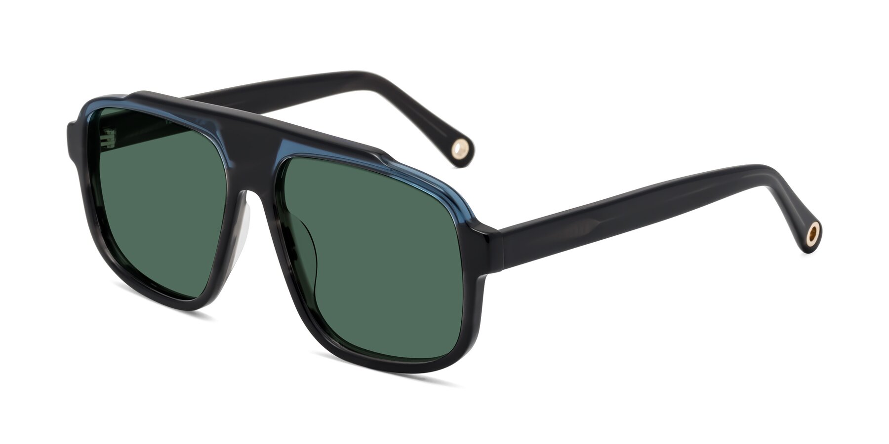 Angle of kong in Storm Striped with Green Polarized Lenses