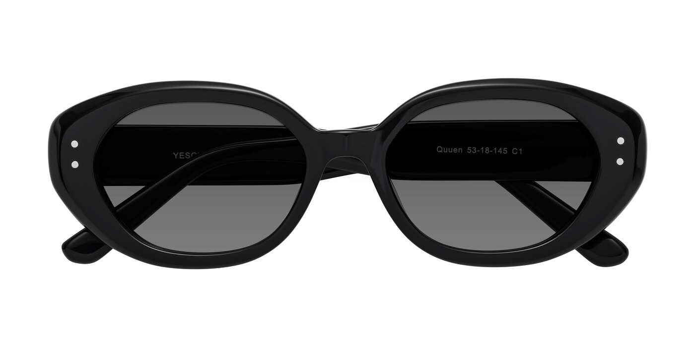 Quuen - Black Tinted Sunglasses