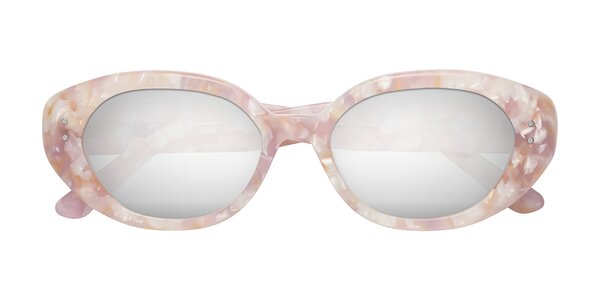 Front of Quuen in Light Pink Tortoise