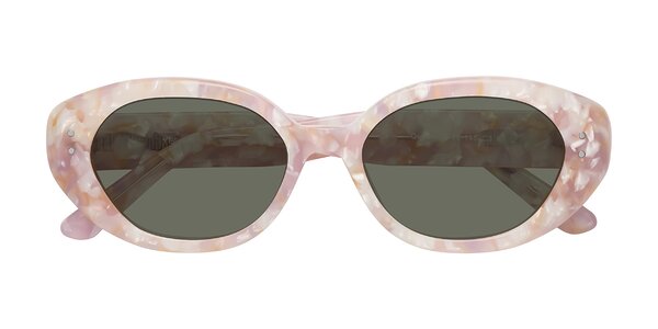 Front of Quuen in Light Pink Tortoise