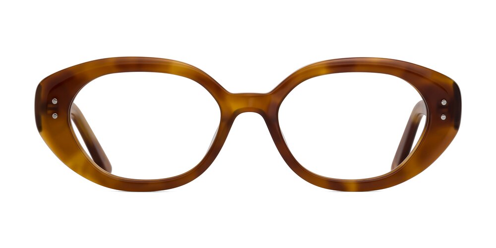 Quuen - Amber Tortoise Eyeglasses