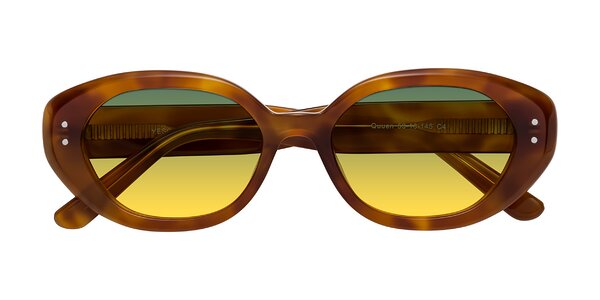 Front of Quuen in Amber Tortoise