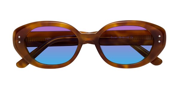 Front of Quuen in Amber Tortoise