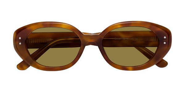 Front of Quuen in Amber Tortoise