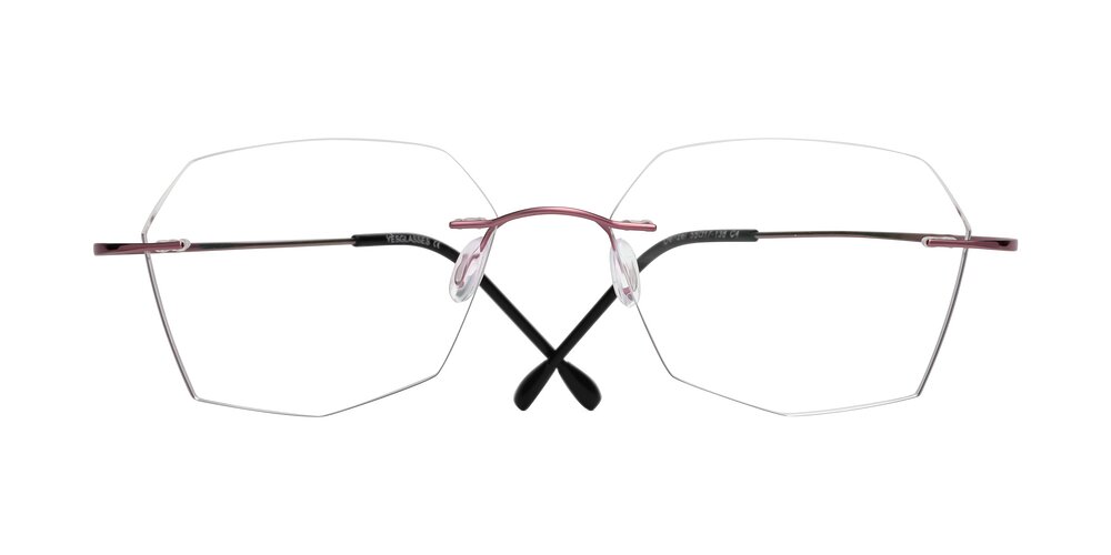 Denzel - Light Pink Eyeglasses