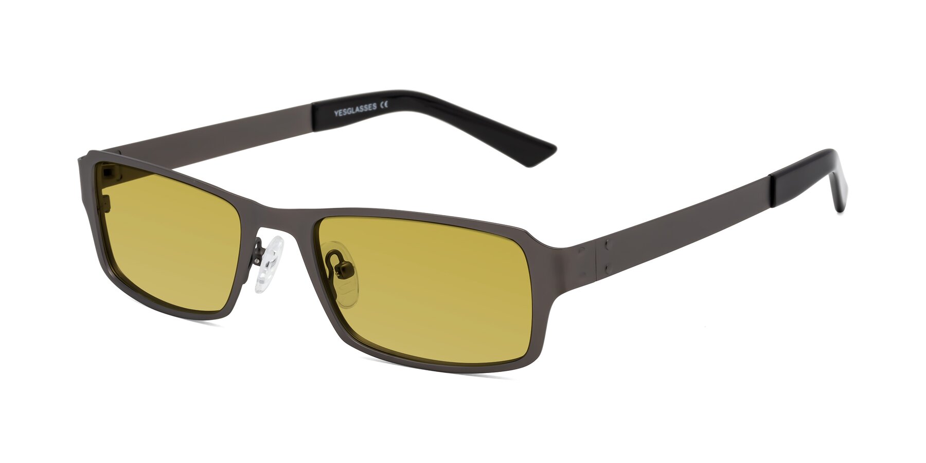 Angle of Moss in Gunmetal with Champagne Tinted Lenses