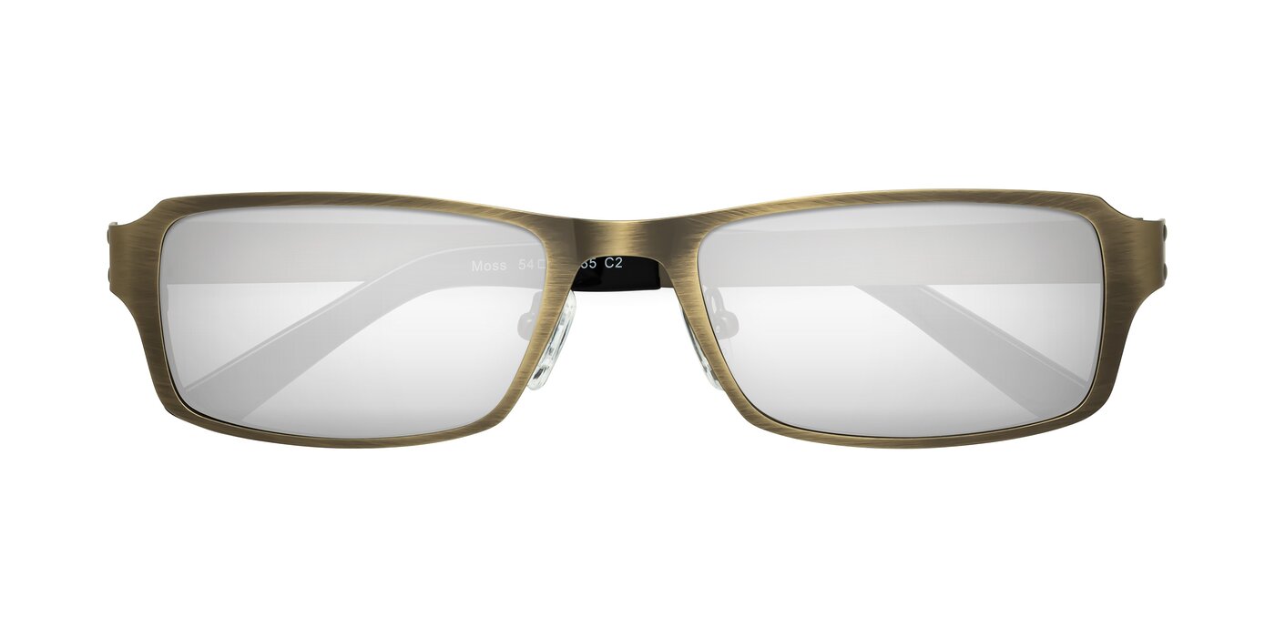 Moss - Bronze Flash Mirrored Sunglasses