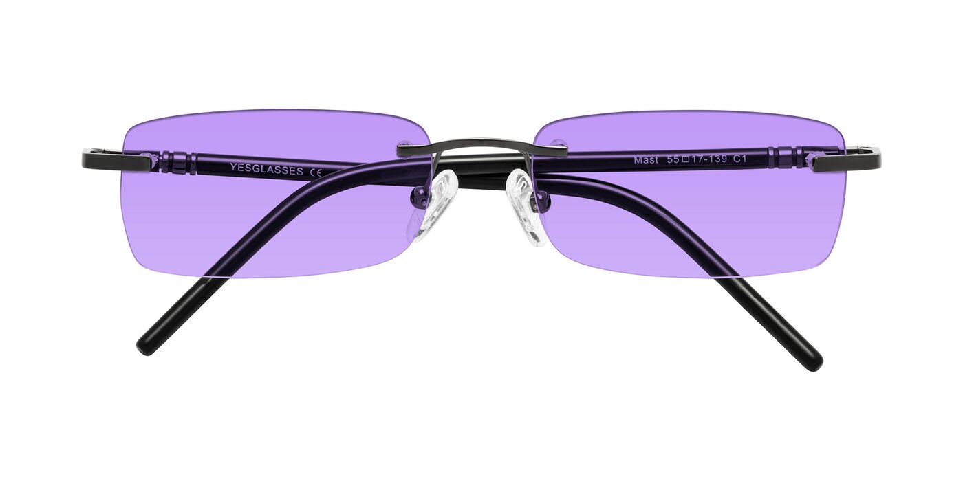 Mast - Gunmetal / Black Tinted Sunglasses
