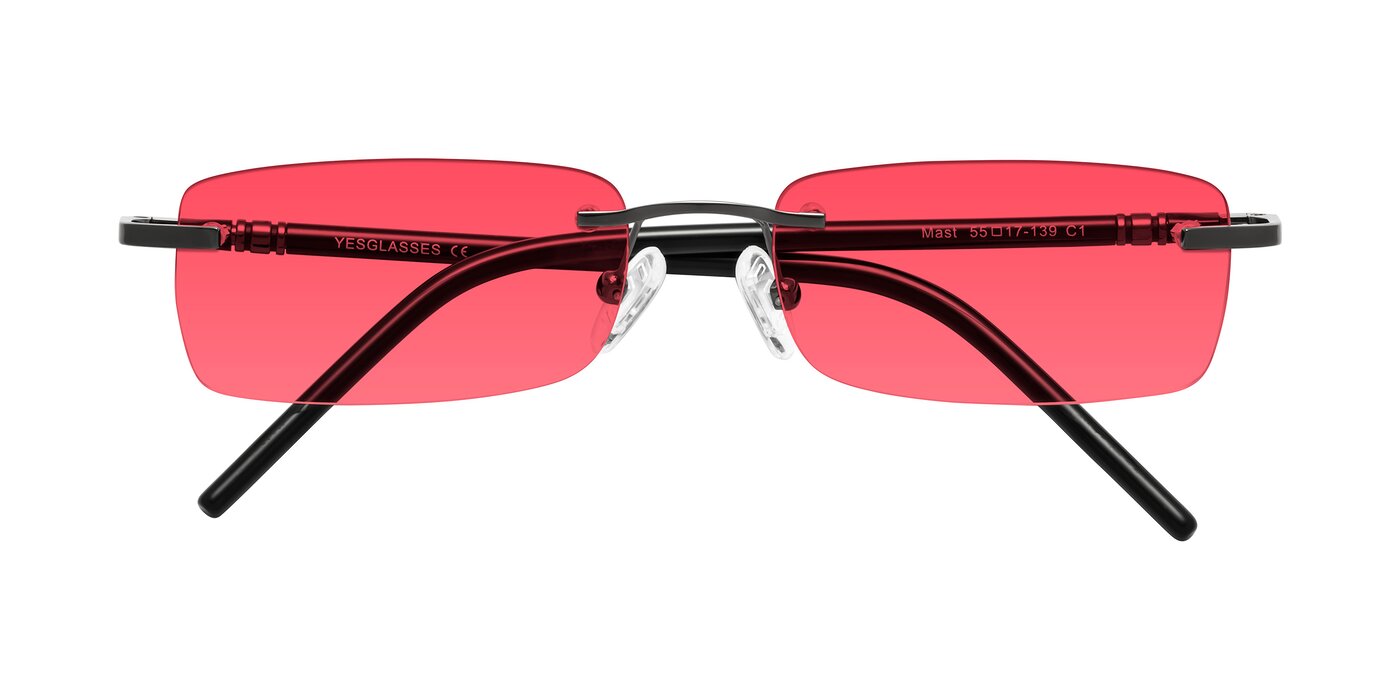 Mast - Gunmetal/Black Tinted Sunglasses