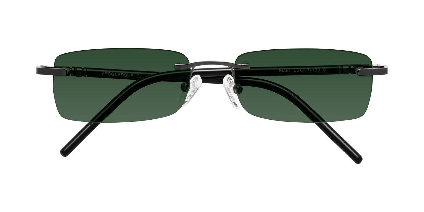 Mast - Gunmetal/Black Tinted Sunglasses