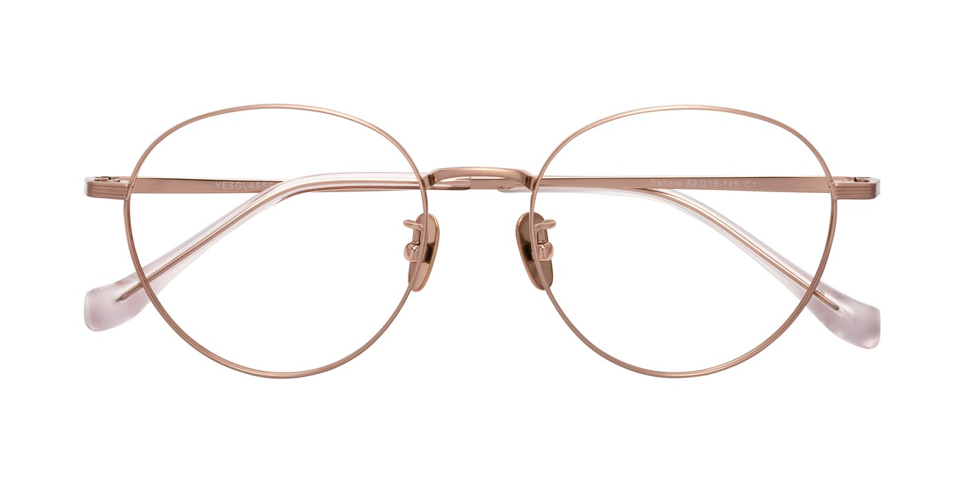 Sahala - Rose Gold Blue Light Glasses