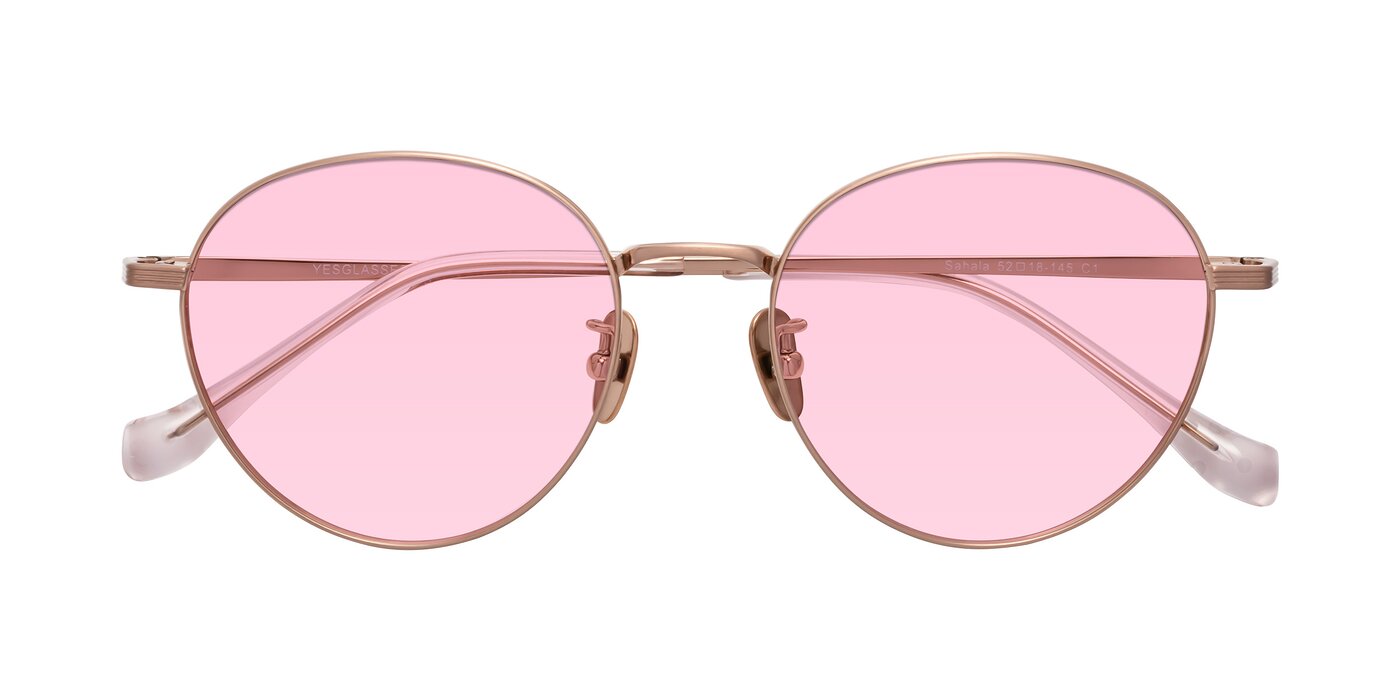 Sahala - Rose Gold Tinted Sunglasses