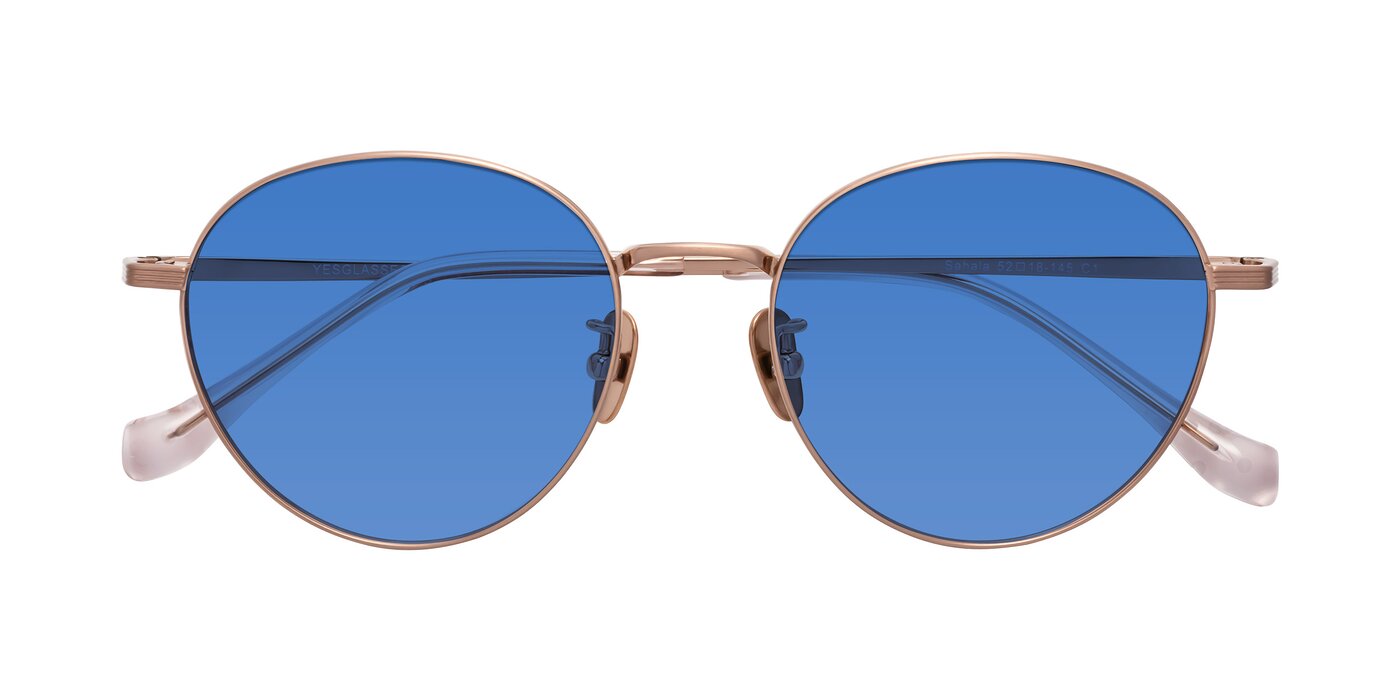 Sahala - Rose Gold Tinted Sunglasses