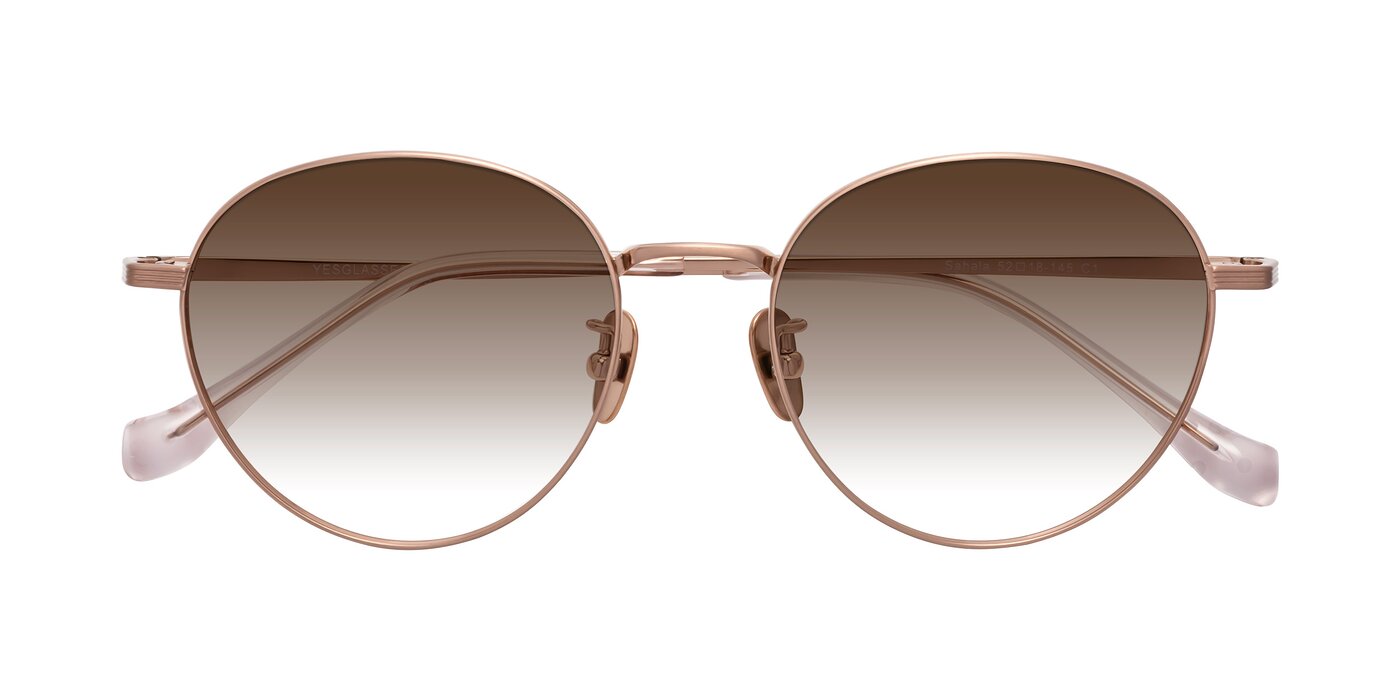 Sahala - Rose Gold Gradient Sunglasses