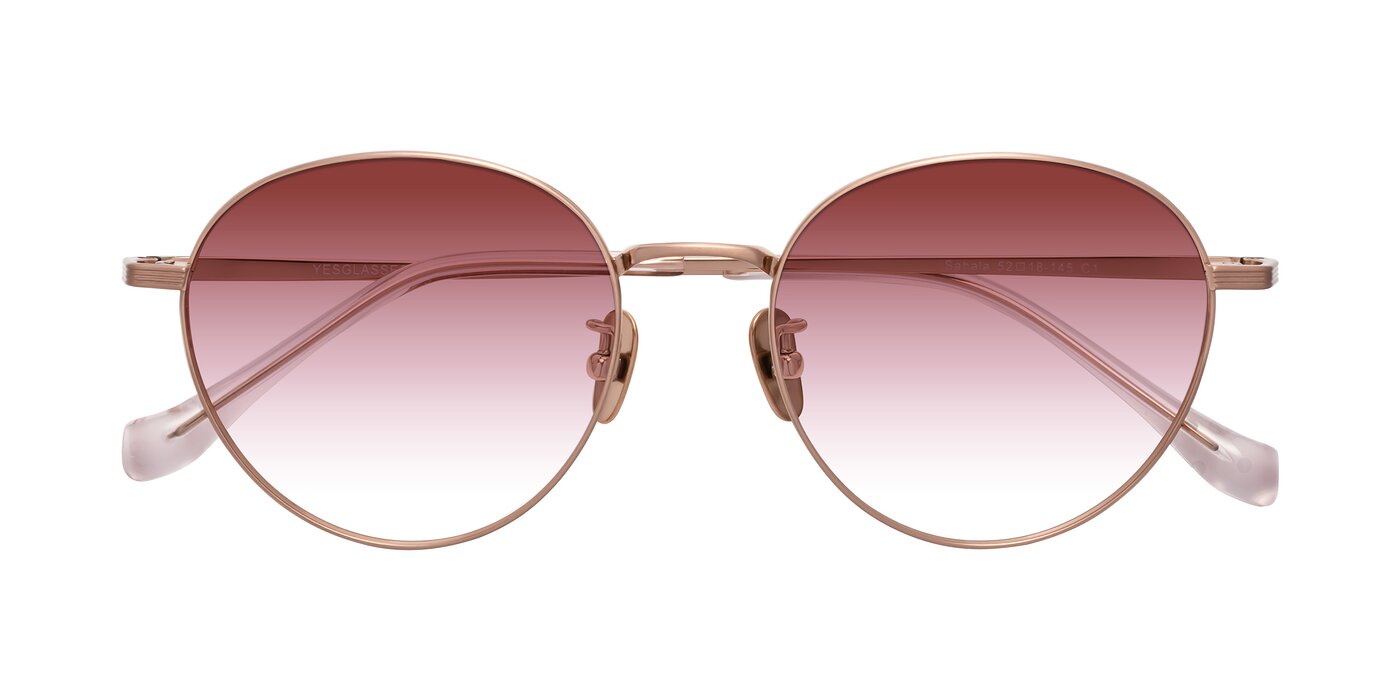 Sahala - Rose Gold Gradient Sunglasses