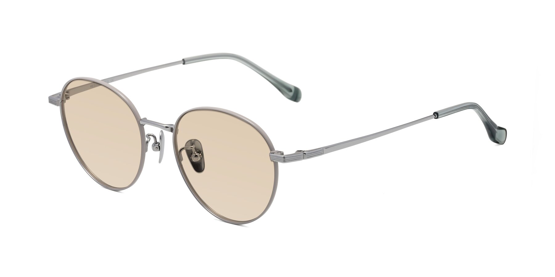 Angle of Sahala in Gray-Silver with Light Brown Tinted Lenses