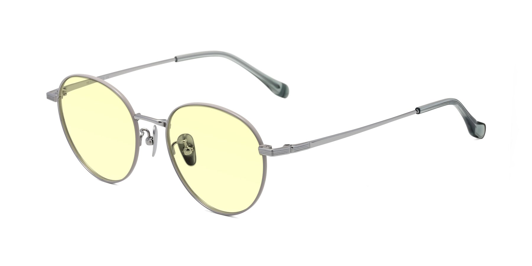 Angle of Sahala in Gray-Silver with Light Yellow Tinted Lenses