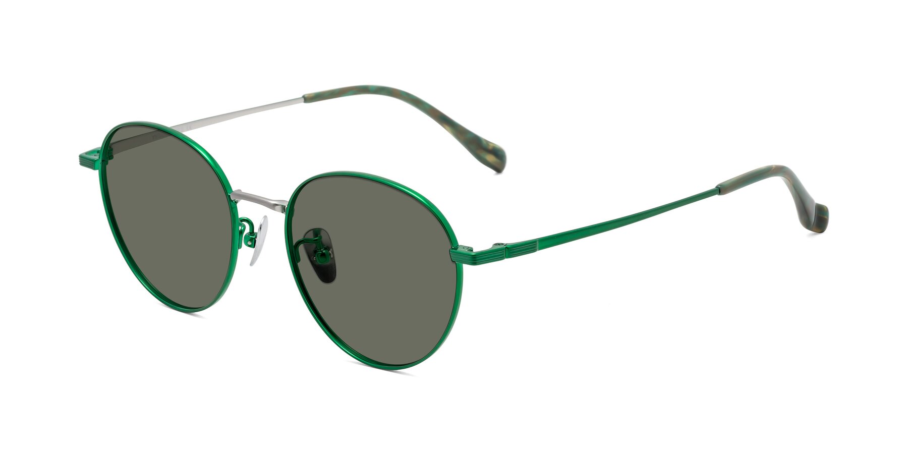 Angle of Sahala in Green-Sliver with Gray Polarized Lenses