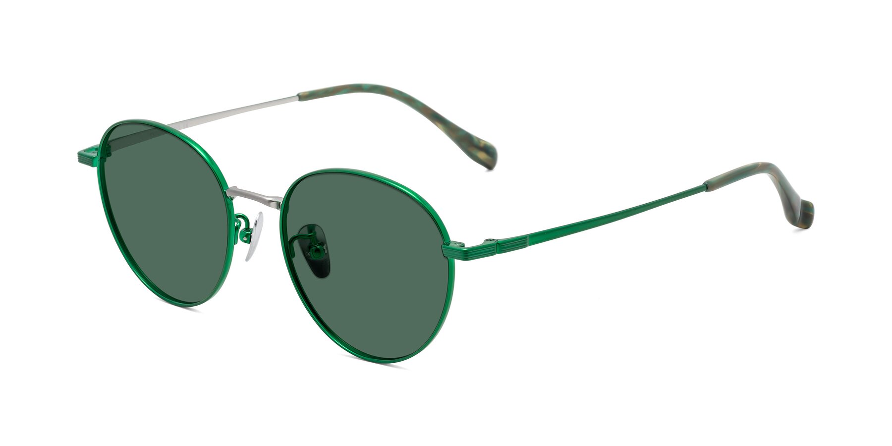 Angle of Sahala in Green-Sliver with Green Polarized Lenses