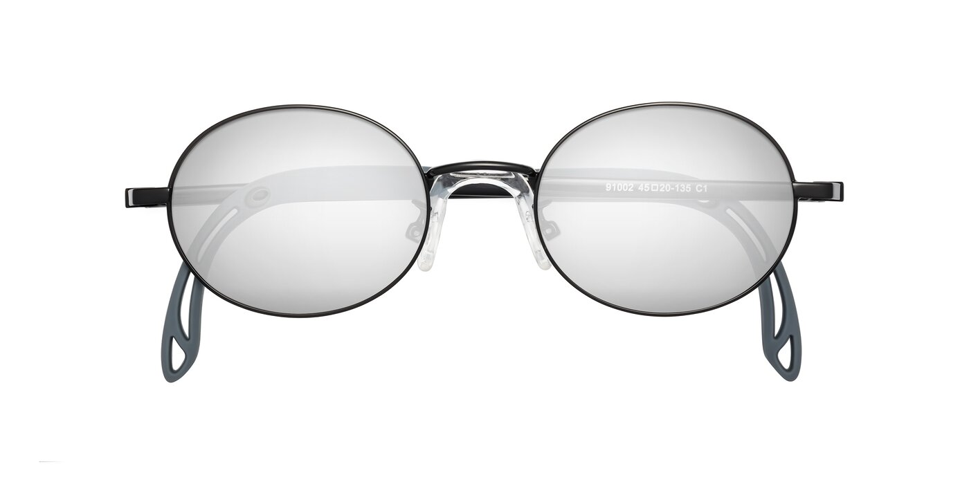 Pesci - Ninja Black Flash Mirrored Sunglasses