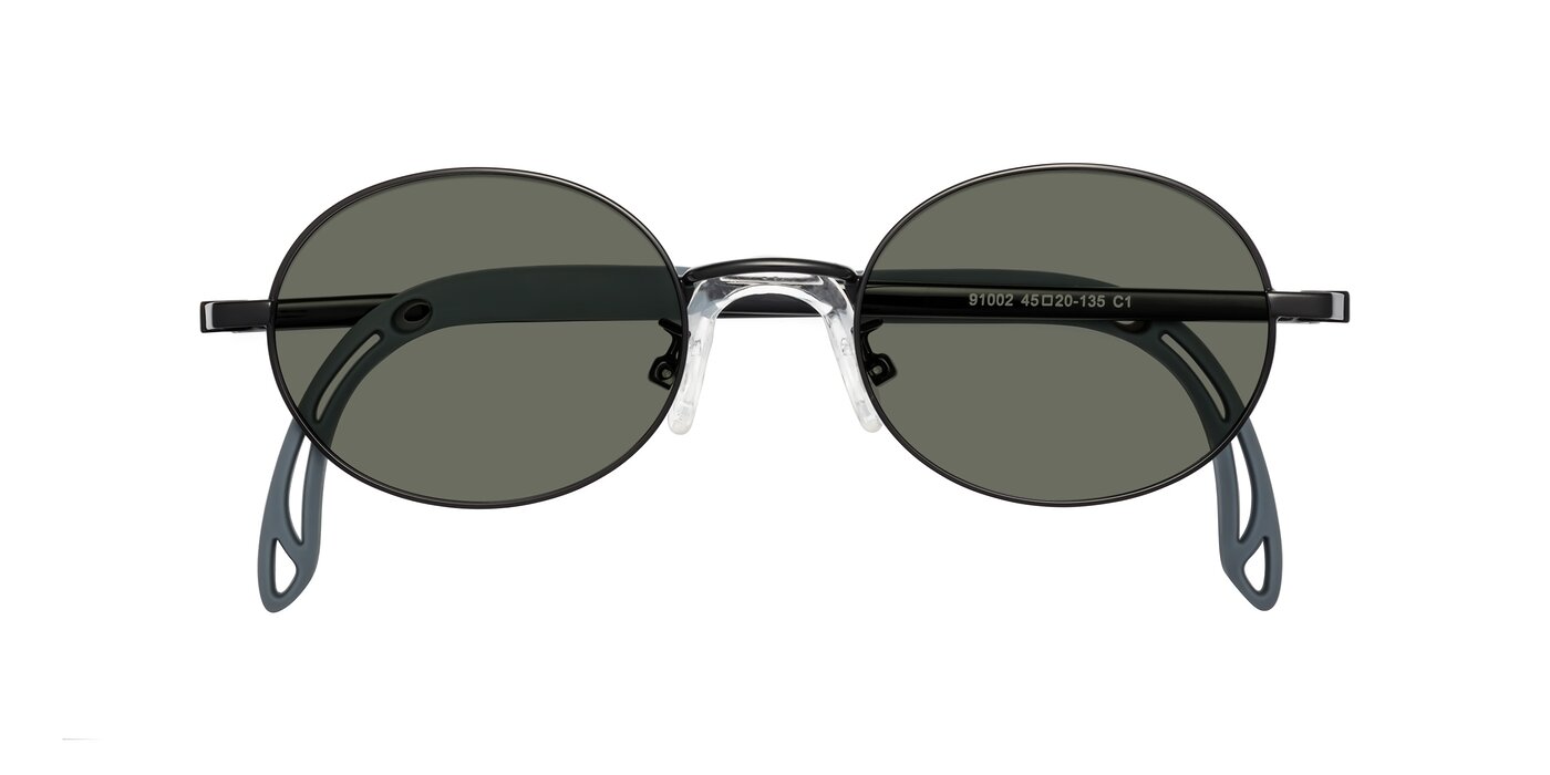 Pesci - Ninja Black Polarized Sunglasses
