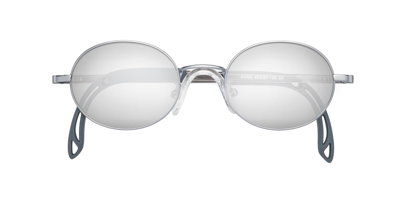 Pesci - Knight Silver Flash Mirrored Sunglasses