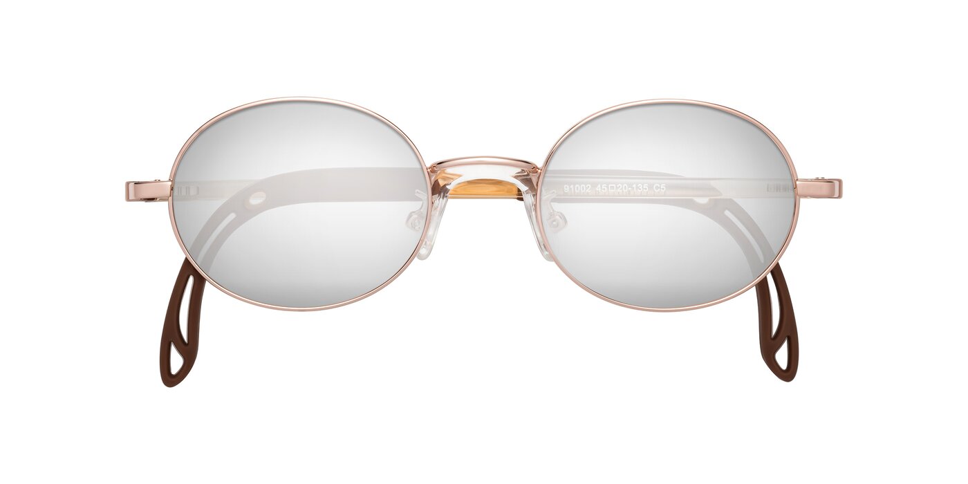 Pesci - Professor Gold Flash Mirrored Sunglasses