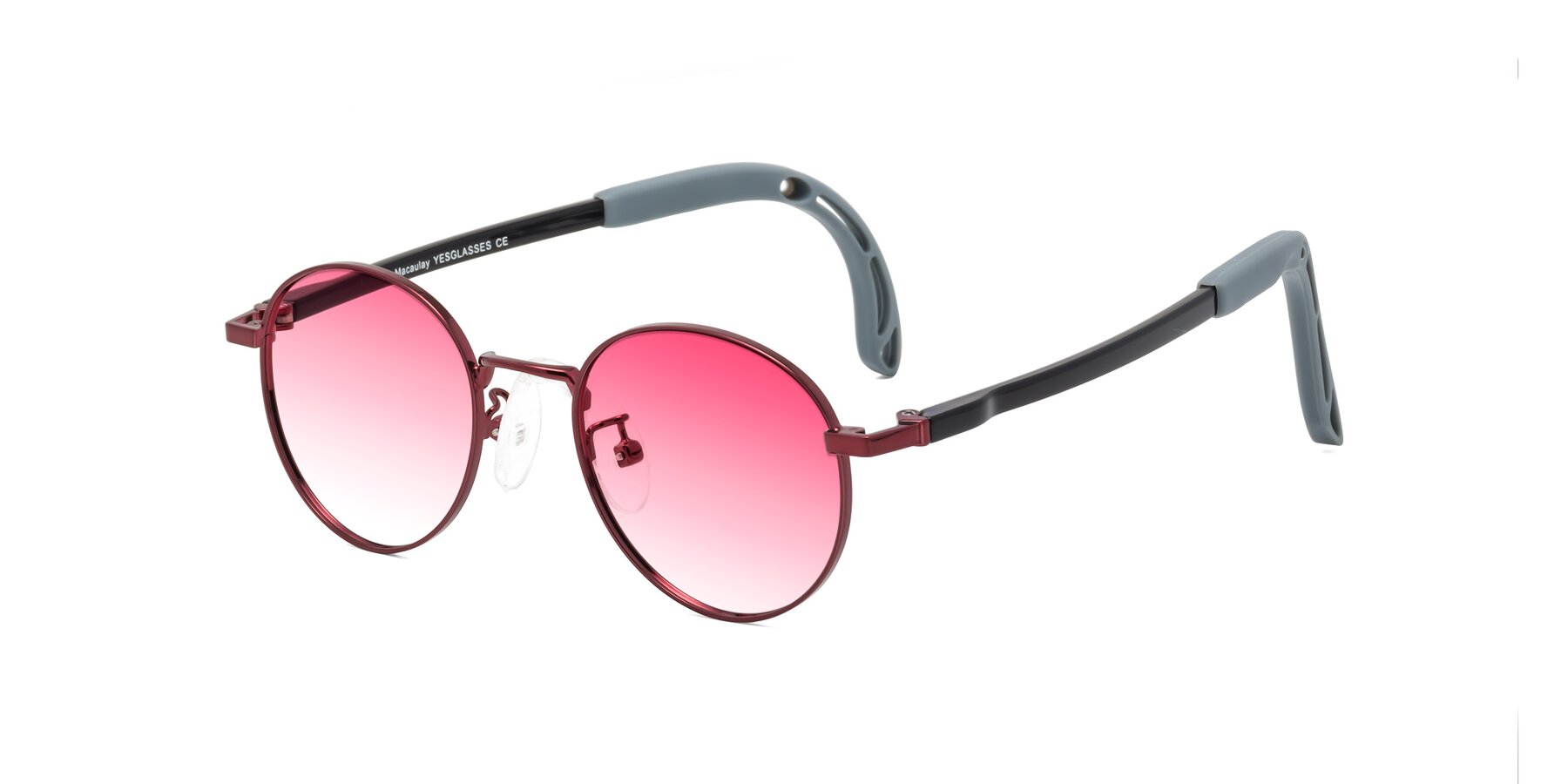 Angle of Macaulay in Dragon Wine with Pink Gradient Lenses