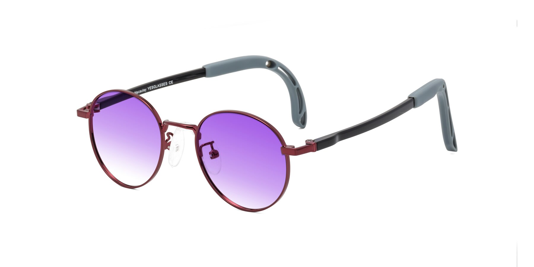 Angle of Macaulay in Dragon Wine with Purple Gradient Lenses