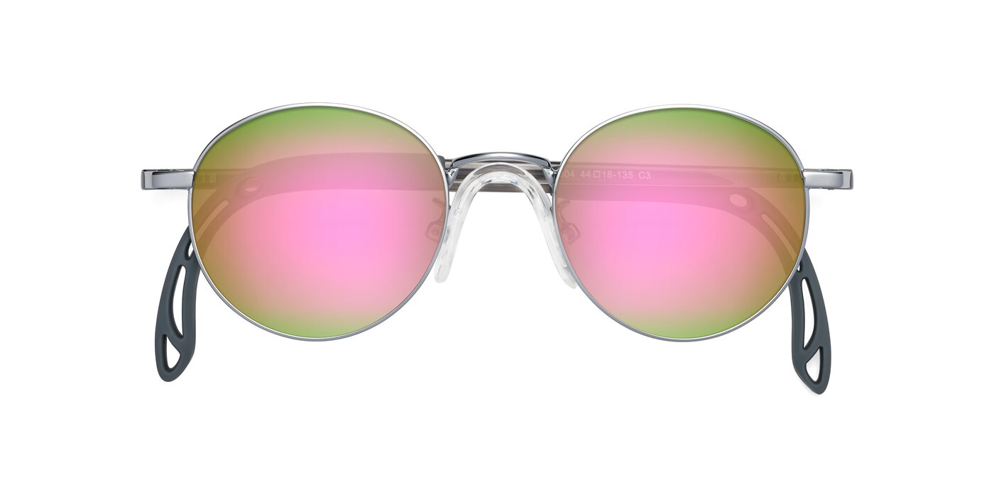 Macaulay - Knight Silver Flash Mirrored Sunglasses