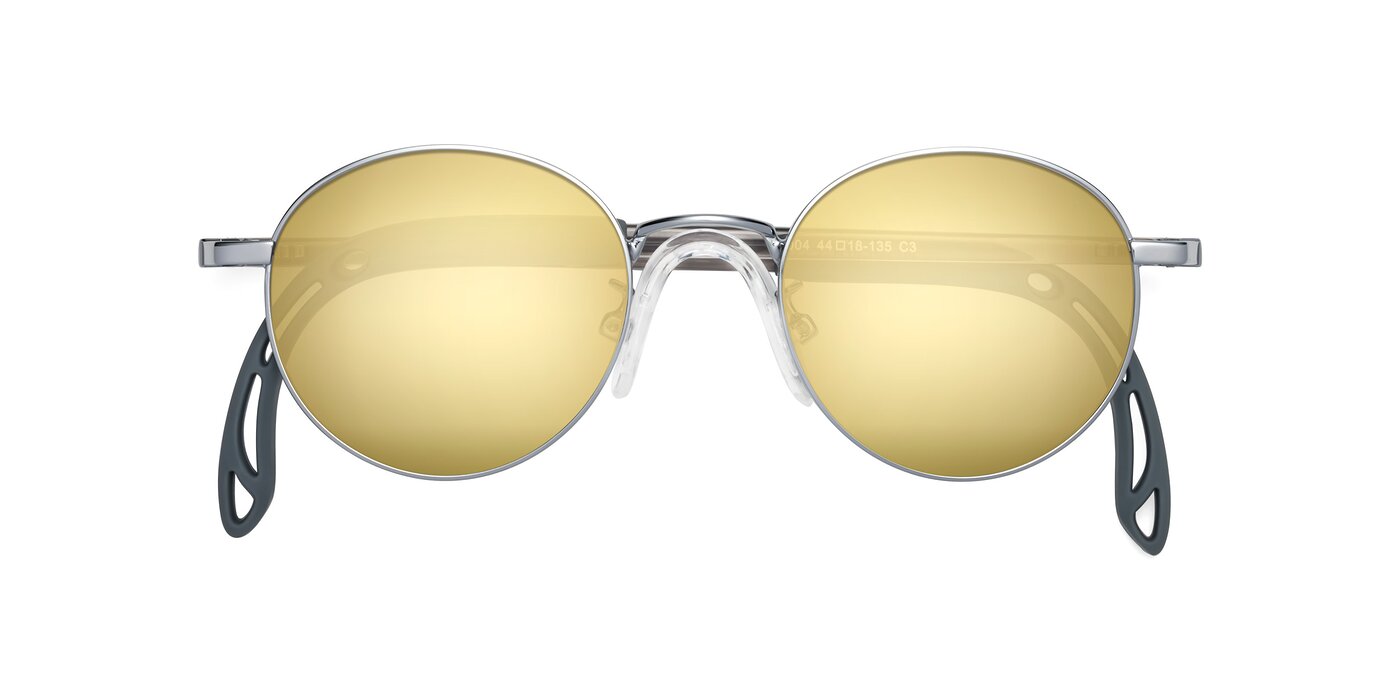 Macaulay - Knight Silver Flash Mirrored Sunglasses