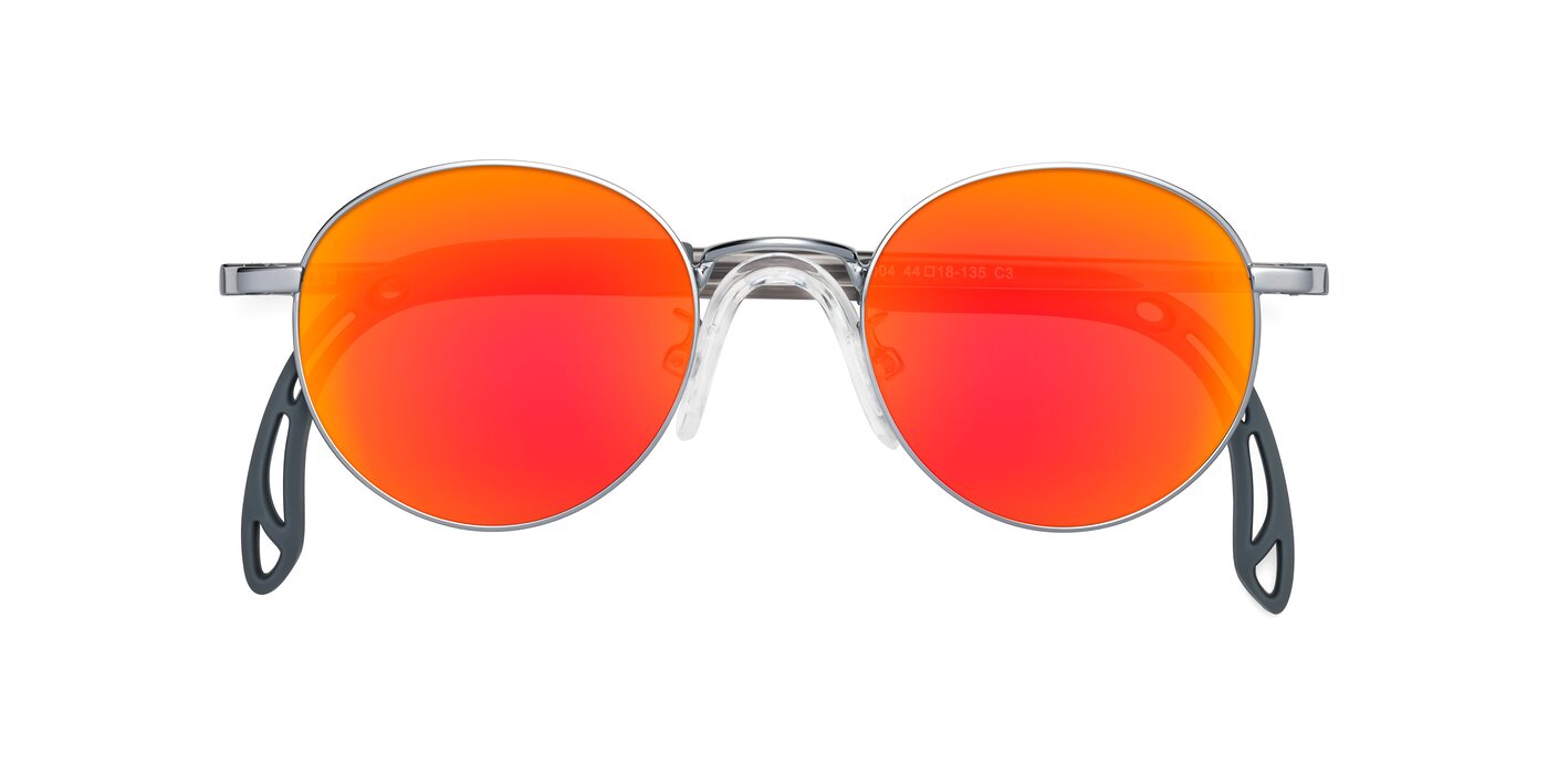 Macaulay - Knight Silver Flash Mirrored Sunglasses