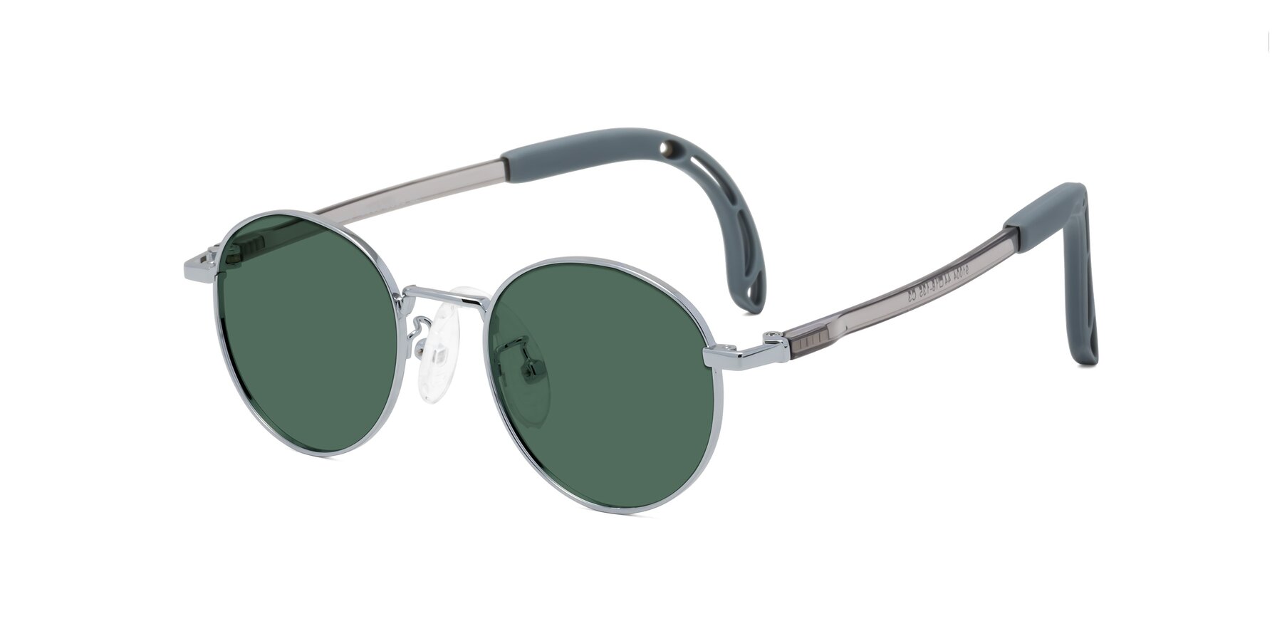 Angle of Macaulay in Knight Silver with Green Polarized Lenses