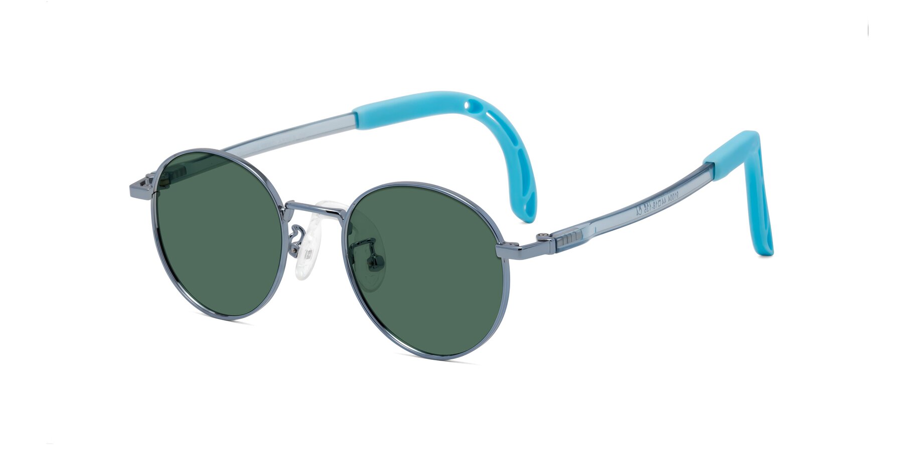 Angle of Macaulay in Pilot Blue with Green Polarized Lenses