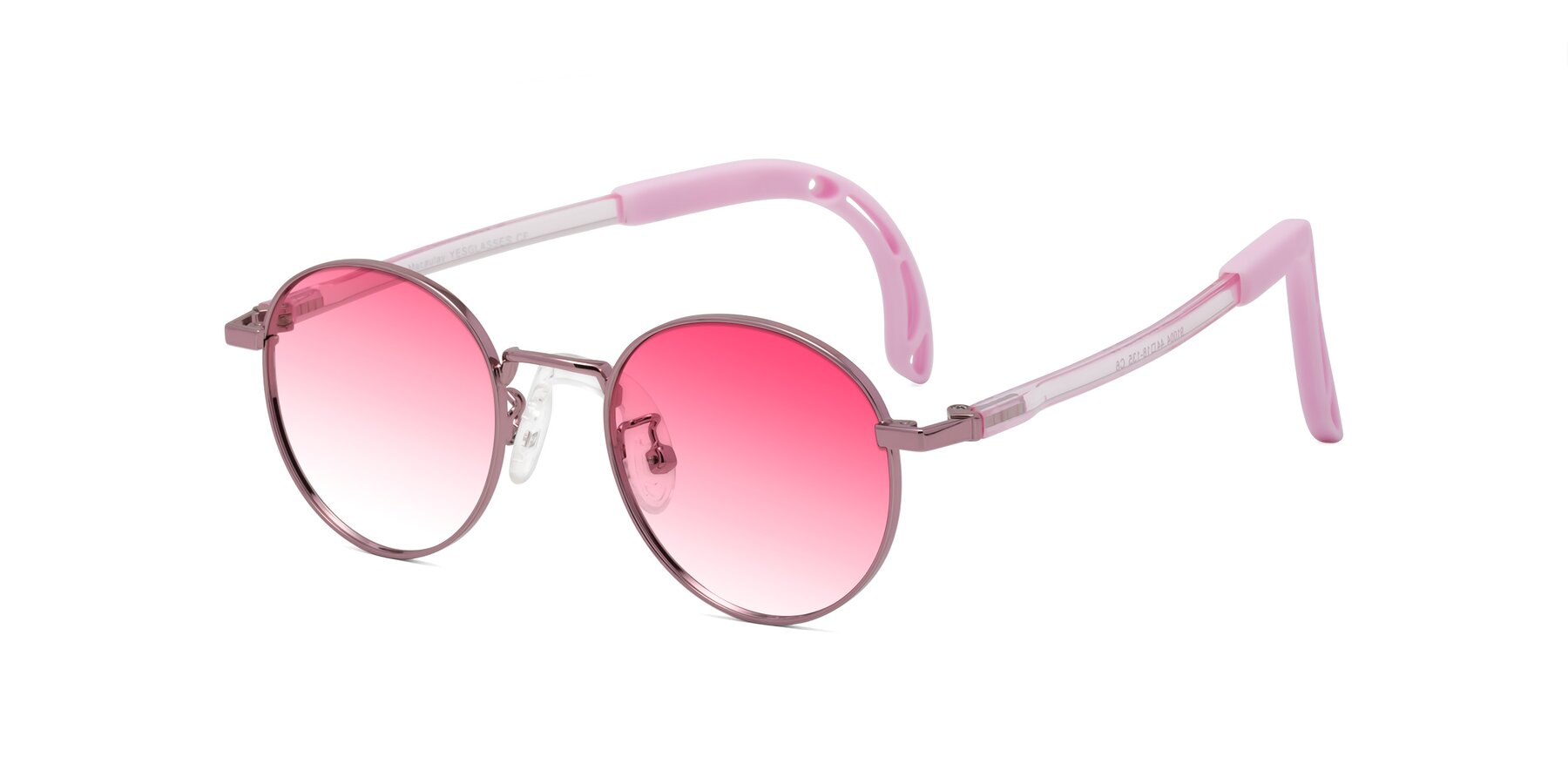 Angle of Macaulay in Artist Pink with Pink Gradient Lenses